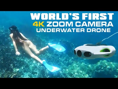 BW Space Pro Underwater Drone - World&#039;s First 4K Zoom Camera - Unboxing and Review