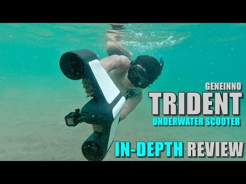 Geneinno TRIDENT Underwater Scooter - Full Review - [Unboxing, Ocean Test, Pros &amp; Cons]