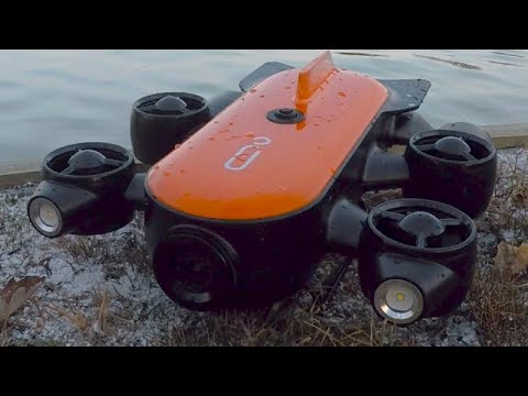 Geneinno Titan Underwater Drone at Lake St. Clair