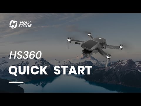 Holy Stone HS360 First Flight