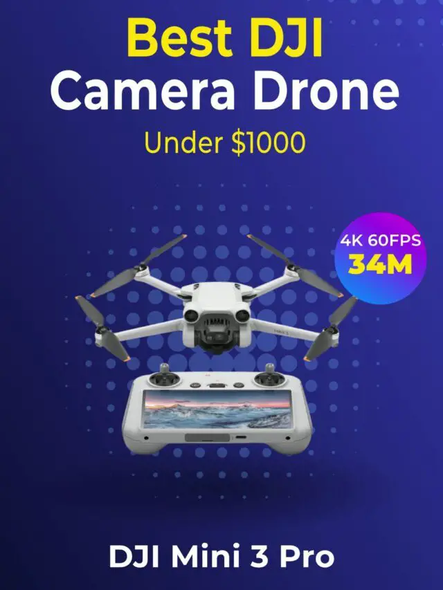 Best DJI 4K Camera Drone with Obstacle Avoidance in 2023
